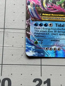 Pokemon TCG Primal Kyogre EX Ultra Rare Card Primal Clash 55/160 - Image 4
