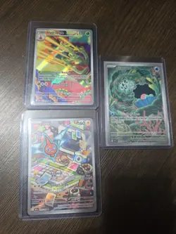 Pokemon Cards Lot of 3 Full Art - Image 1
