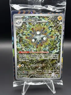 Sealed Pokemon TCG Magneton SVP 159 Promo Card Surging Sparks - Image 1
