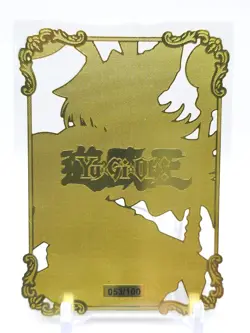 Goddess Story - Gold Metal Waifu Card - Dark Magician Girl - NUMBERED #/100 - Image 2