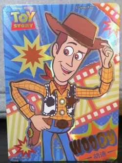 Woody SR Rare Card Disney 100 Pixar 37th Anniversary Oscars Card Fun Toy Story - Image 1