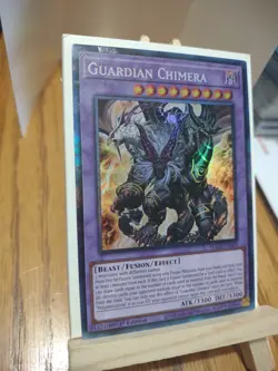 Yu-Gi-Oh Card Guardian Chimera MAZE-EN049 Maze of Memories Collector's Rare Item - Image 3