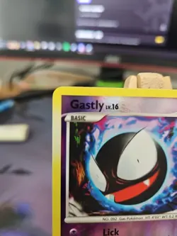 Pokemon 2009 TCG Gastly Arceus Reverse Holo Uncommon Card 36/99 - Image 2