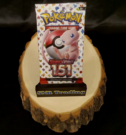 Pokemon Scarlet Violet 151 Booster Pack Factory Sealed 10 Cards TCG Nintendo USA - Image 1