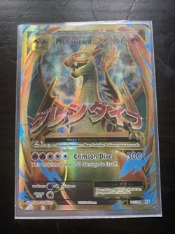Pokemon TCG Mega M Charizard EX Evolutions Holo Full Art Ultra Rare Card 101/108 - Image 1