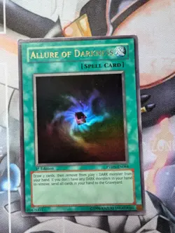 PTDN-EN084 Allure of Darkness - Ultra Rare 1st Ed YuGiOh Card - Image 1