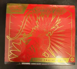 Pokemon Card Scarlet And Violet Base Set ETB Koraidon SEALED - Image 1