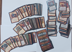 "Warlord Saga of the Storm" About 130 Assorted Card Lot - Image 1