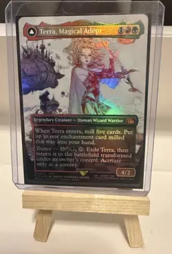 MTG - Terra, Magical Adept (Borderless) Foil - NM - Image 1