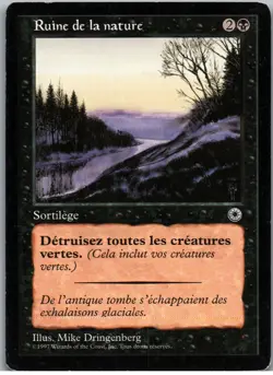 Nature's Ruin | MtG Magic Portal | French FR | MP - Image 1