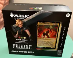 Magic The Gathering FINAL FANTASY VII Limit Break Commander Deck (NEW-SEALED) - Image 1