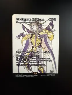 MTG Final Fantasy English The Emperor, Hell Tyrant Showcase 0011 Non-Foil - Image 1