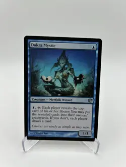 MTG Dakra Mystic - Creature, Merfolk Wizard Nyx Journey Into Nyx 35 JOU Uncommon - Image 1