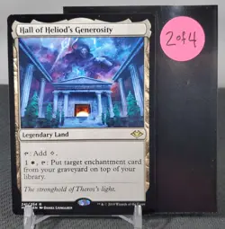 Magic the Gathering TCG Playset: Hall of Heliod's Generosity 241/254, Lot of 4 - Image 5