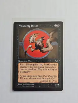 Mindwhip Sliver - Tempest - LP - MTG Magic - Uncommon - Creature - Image 1