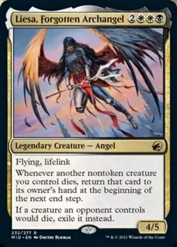 Liesa, Forgotten Archangel ~ Midnight Hunt [ Excellent ] [ Magic MTG ] - Image 1