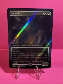 Solitude (Borderless) (Textured Foil) Special Guests Foil - Image 1