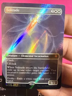 Solitude (Borderless) (Textured Foil) Special Guests Foil - Image 3