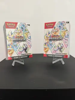 Pokemon TCG Prismatic Evolutions Booster Bundle 6 Or 12 Sealed Packs Ships Fast! - Image 2