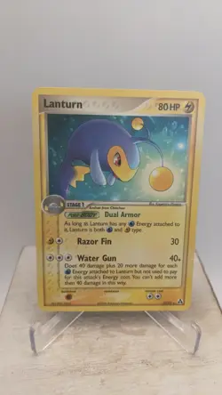 Retro Pokemon TCG #19/92 Lanturn - EX Legend Maker Trading Card - Lightly Played - Image 1