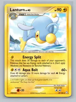 Pokemon TCG Lanturn (59) 59/146 Legends Awakened Normal LP - Image 1