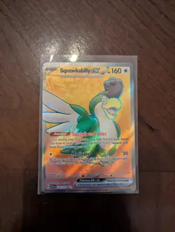 Squawkabilly ex Pokemon TCG SV Paldea Evolved Full Art Double Rare PAL 247/193 - Image 1