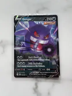 Gengar V 156/264 Ultra Rare Holo Card(Pokemon TCG Fusion Strike) - Image 2
