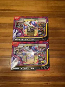 Lot of 2 - Pokemon Mega Latias EX Boxes Sealed - Image 1