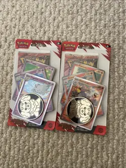 Pokemon TCG Destined Rivals - Checklane Blister Pack x2 Skeledirge and Togekiss! - Image 1