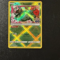 Radiant Venusaur 004/078 Pokemon GO Holo - Image 1
