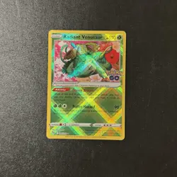 Radiant Venusaur 004/078 Pokemon GO Holo - Image 3