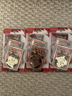 Pokemon Destined Rivals Premium Checklane Blister 3 Pack - Image 1