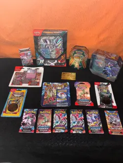 Large Sealed Pokemon Lot, mixed sets , collection , sealed Paradox Rift BB - Image 1