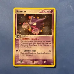 Pokemon TCG- Haunter 34/112 FireRed & LeafGreen Reverse Holo LP - Image 1