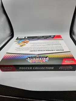 Pokemon Prismatic Evolutions Poster Collection Box New Factory Sealed - Image 4