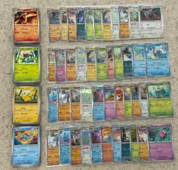 🔥 Pokemon 151 TCG Lot - 6 Holo/5 Reverse Holo/50 Random Bulk/No Duplicates🔥 - Image 1
