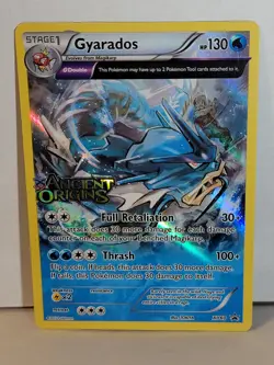 Gyarados Ancient Origins Xy Xy60 Promo Black Star Full Art Holo Pokemon Tcg 2015 - Image 1