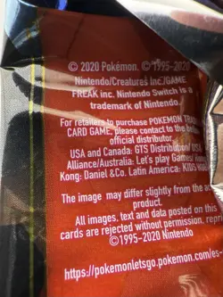 Pokemon Charizard Pokedex Edition Booster Pack Peru 2020 New Sealed - Image 3