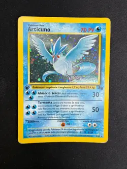 Pokemon Articuno 2/62 Fossil Rara Holo Prima Edizione Wizards ITA Carte Vintage - Image 1