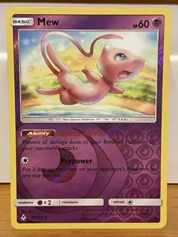 Mew - Pokemon Unbroken Bonds 76/214 - Reverse Holo - NM - Image 1