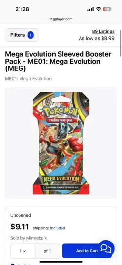 Pokemon Mega Evolutions Sleeved Booster Packs Lot Of 40 Factory Sealed New - Image 3