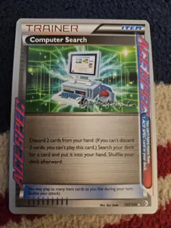 Computer Search 137/149 World Championships 2015 Ultra Rare NM Pokemon DNA GAMES - Image 1