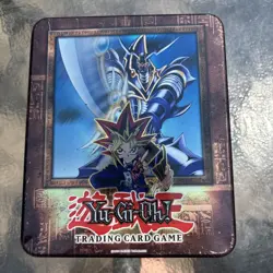 1996 Vintage Empty Collectable Tin Kazuki Takahashi Yu-Gi-Oh! (Tin Only) - Image 1