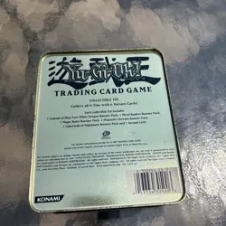 1996 Vintage Empty Collectable Tin Kazuki Takahashi Yu-Gi-Oh! (Tin Only) - Image 2