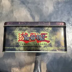 1996 Vintage Empty Collectable Tin Kazuki Takahashi Yu-Gi-Oh! (Tin Only) - Image 4