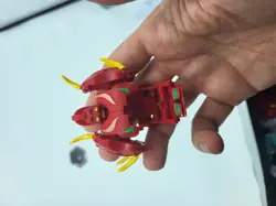 Bakugan Hylash Red Pyrus New Vestroia Trap Battle Brawlers - Image 2