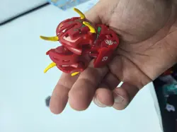Bakugan Hylash Red Pyrus New Vestroia Trap Battle Brawlers - Image 3