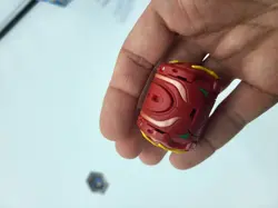 Bakugan Hylash Red Pyrus New Vestroia Trap Battle Brawlers - Image 4