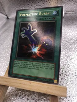 Carte Yu Gi Oh Premature Burial PSV 037 Ultra Rare anglaise (SDP F037) 1st Ed - Image 2
