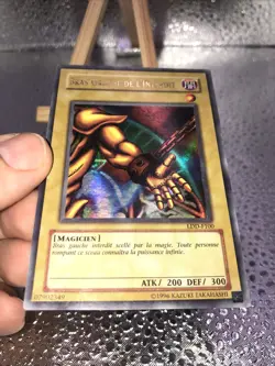 Carte Yu-gi-oh Bras Gauche De L’interdit LDD-F100 Ultra Rare Francais 1996 - Image 4